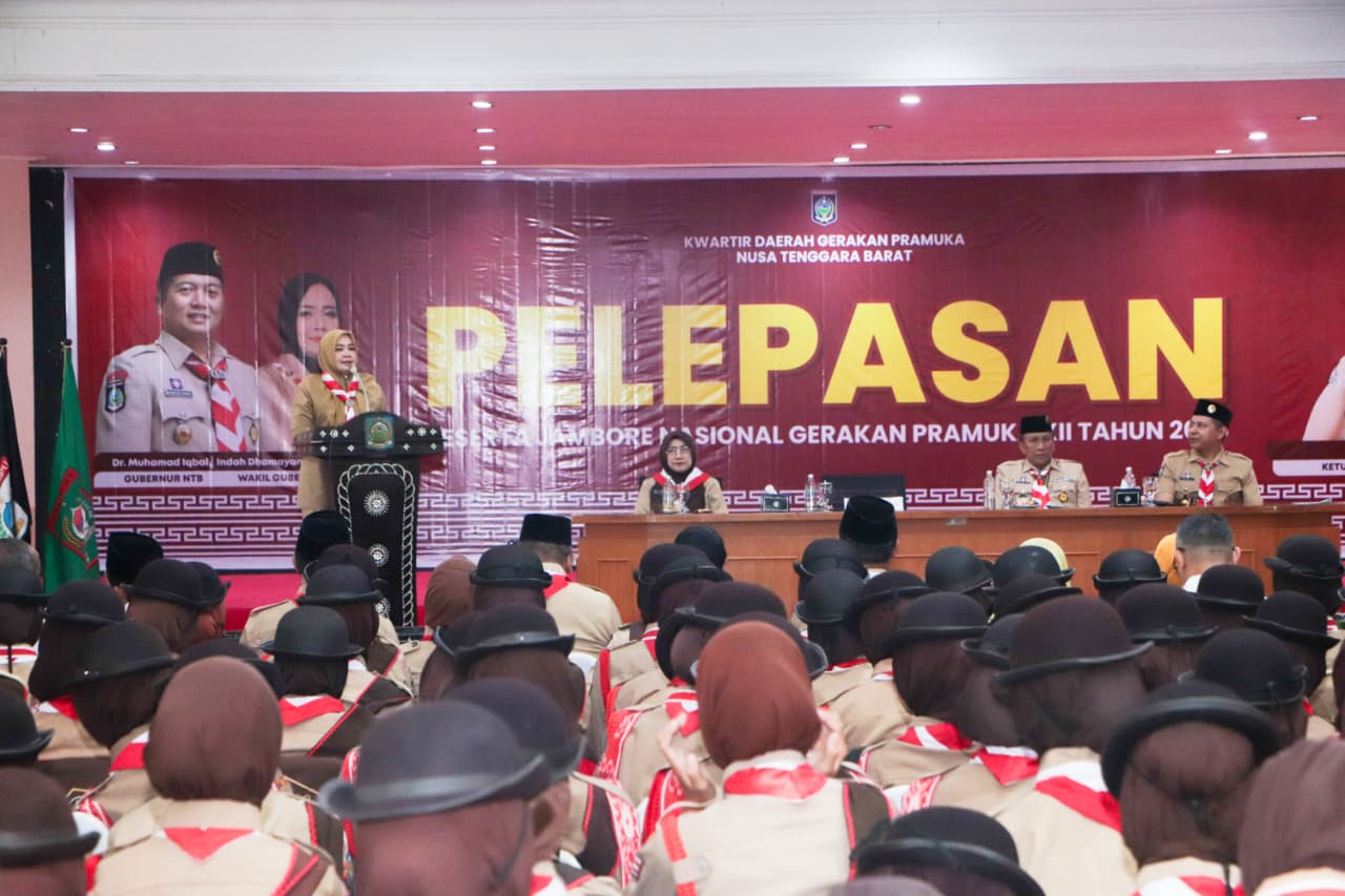 465 Pramuka NTB Berangkat ke Jamnas XII Cibubur