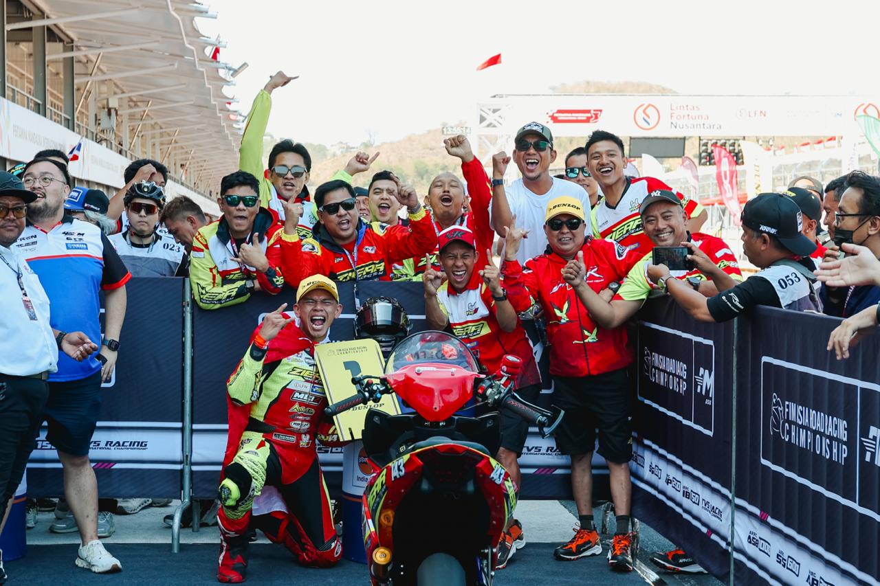 Indonesia Panen 4 Kemenangan di ARRC Mandalika
