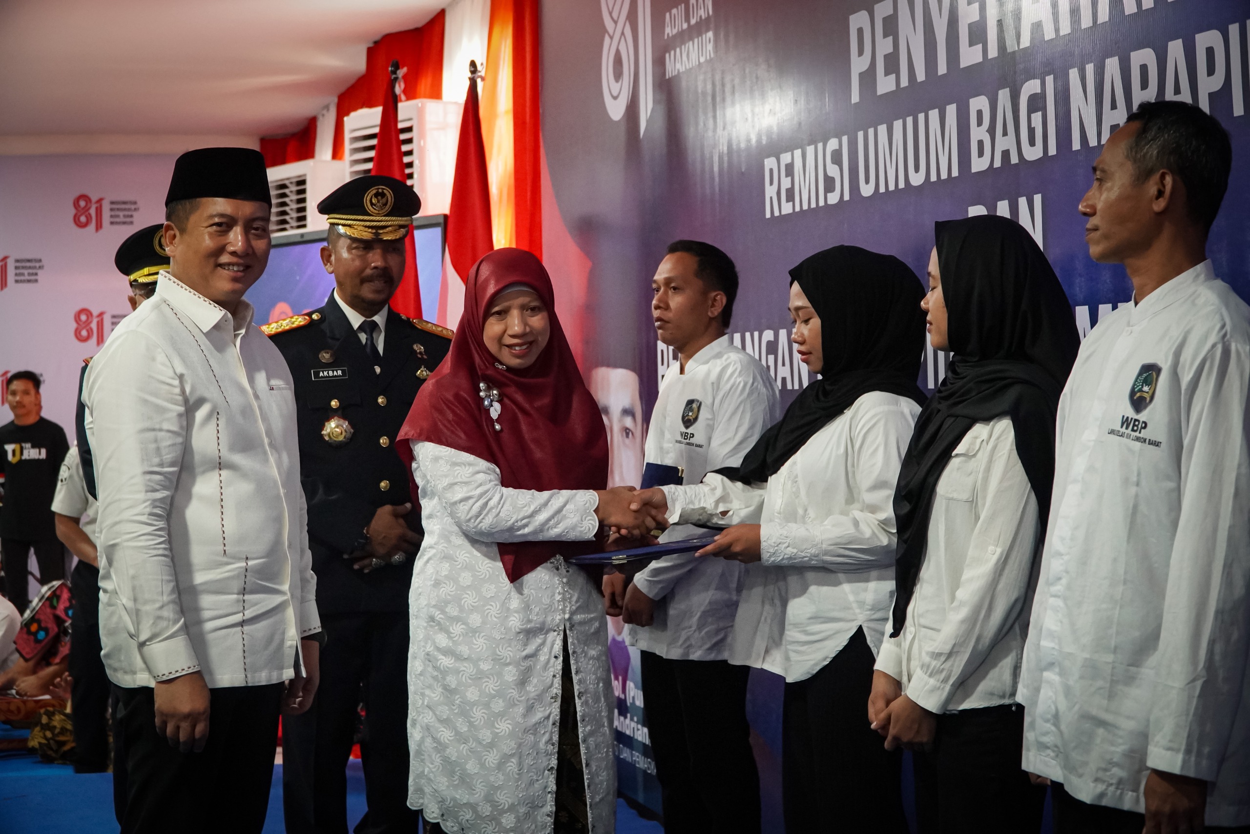 3.170 Warga Binaan NTB Dapat Remisi HUT ke-81 RI, 26 Langsung Bebas 🇮🇩