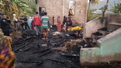 Kebakaran Rumah di Langgudu Bima, Dua Lansia Meninggal Dunia