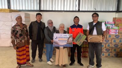 Bulog NTB Kirim Bantuan untuk Warga Sade, dari Beras hingga Selimut