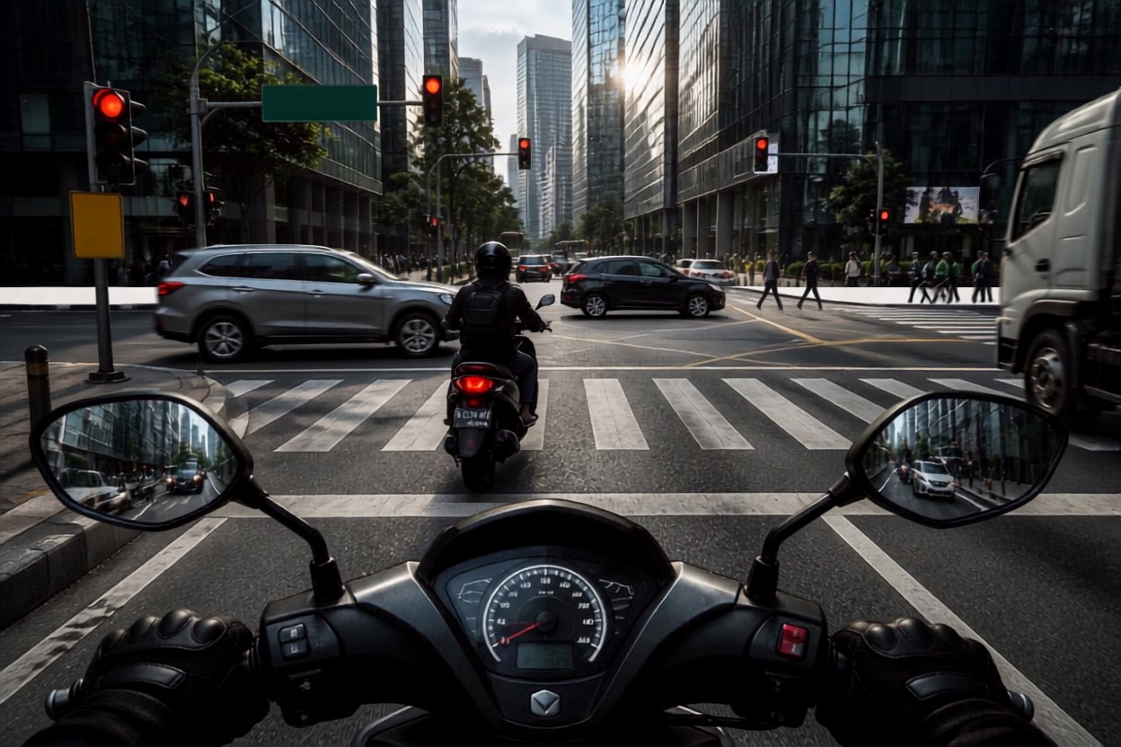 Tak Terlihat Bukan Berarti Aman, Waspadai Blind Spot Saat Berkendara