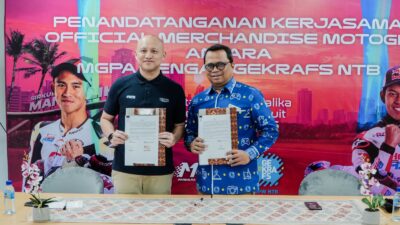 Produk Kreatif NTB Masuk Official Merchandise MotoGP Mandalika 2026
