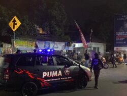 Patroli Tengah Malam Puma Jatanras Sisir Mataram-Lobar, Kebakaran Lahan Ikut Dicek