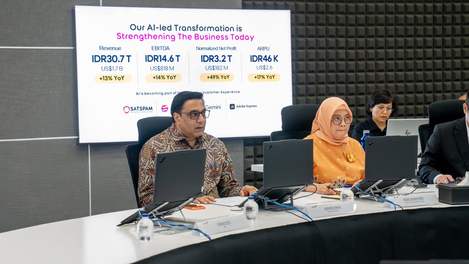 Vikram Sinha Tetap Pimpin Indosat, Strategi AI Diperluas