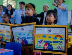 Astra Motor Bantu Air Bersih dan PAUD Bengkaung