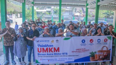 Astra Motor Perkuat UMKM Bengkaung Lewat Desa Sejahtera