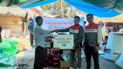 Pertamina Bantu Warga Sade Pulihkan Aktivitas Pascakebakaran