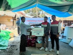 Pertamina Bantu Warga Sade Pulihkan Aktivitas Pascakebakaran