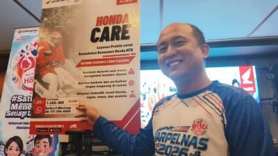 Tak Perlu Dorong Motor, Honda Care Siap Meluncur