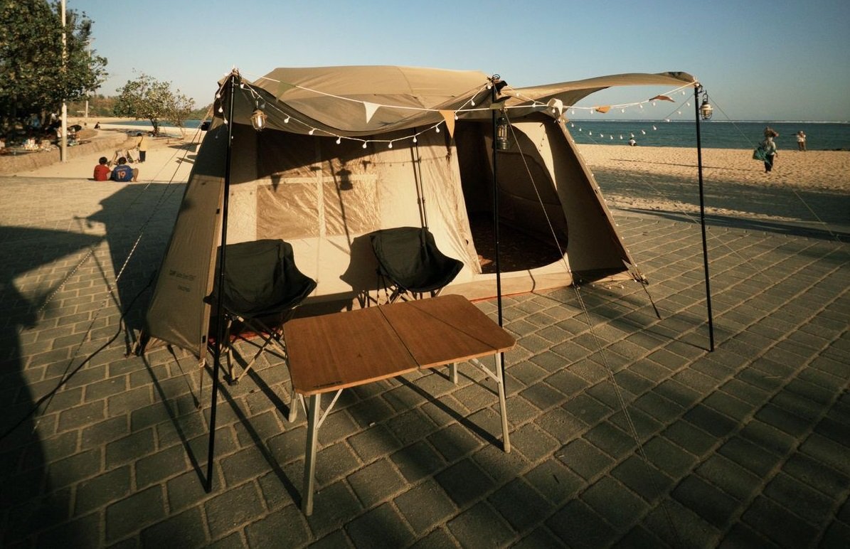 Tak Kebagian Hotel? Camping Ground Resmi Dibuka di Mandalika