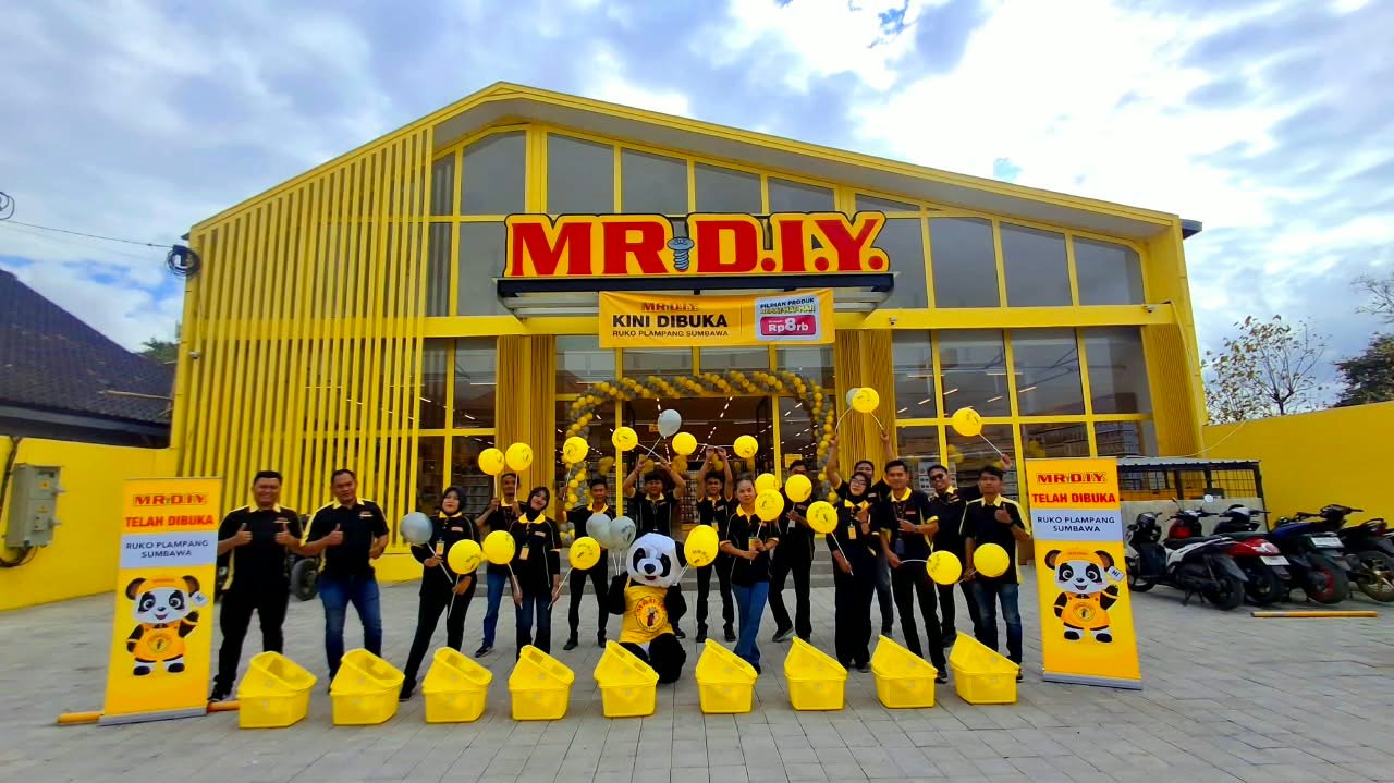 MR.D.I.Y Buka Toko ke-26 di NTB, Sumbawa Dapat Promo Gratis