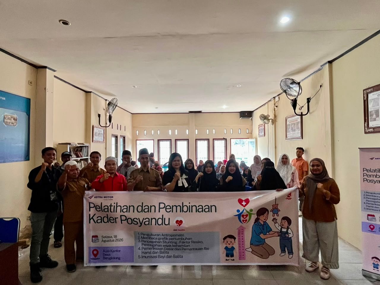 Astra Motor NTB Perkuat Kader Posyandu di Lombok Barat