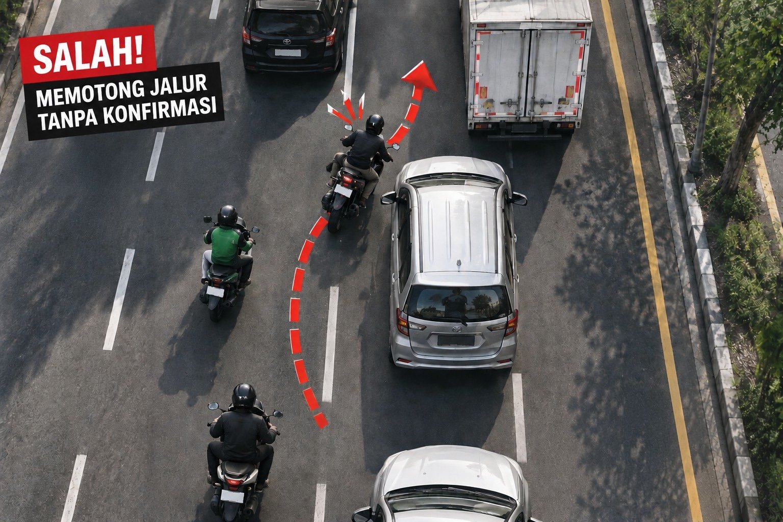 Berikan Ruang Untuk Kesalahan Orang Lain, Kunci Jago Cari Aman Di Jalan