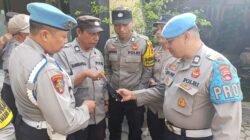 Polsek Ampenan Gelar Sidak Internal untuk Cegah Keterlibatan Judol