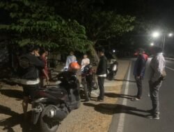 Polres Lombok Barat Intensifkan Patroli Malam dan Amankan Senjata Tajam