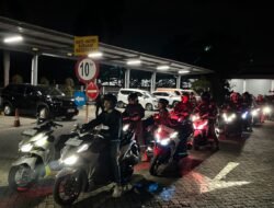 Astra Motor NTB Gelar Vario Evo Night Ride Perkuat Solidaritas Komunitas
