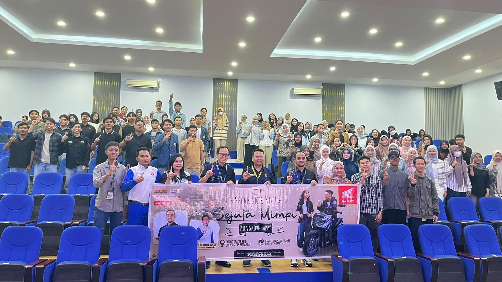 Astra Motor NTB Bekali Mahasiswa UNRAM Keterampilan Wawancara Kerja