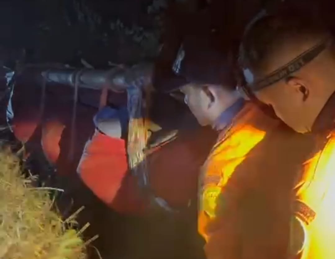 Terpeleset di Rinjani, WNA China Dievakuasi Selamat