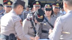 Polresta Mataram Gelar Serah Terima Jabatan Kapolsek Lingsar