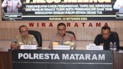 Polresta Mataram Ungkap Dua Kasus Kriminal Menonjol Pekan Ini
