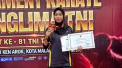 Bripda Sonya Ukir Prestasi di Piala Panglima TNI