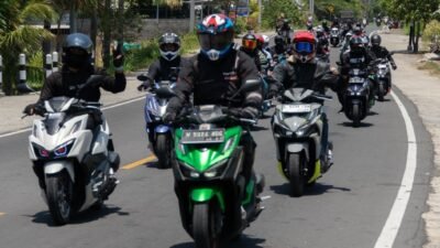Dari Sembalun ke Mandalika, Komunitas Vario Adu Nyali di Track Day