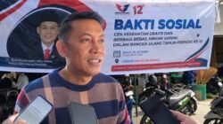 HUT ke-12, Partai Perindo Lombok Barat Gelar Cek Kesehatan Gratis dan Bagikan Sembako