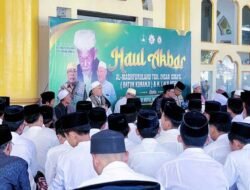 Haul Akbar di Sekotong Dihadiri Ratusan Jamaah, TGH Muhajirin Ismail Ajak Teladani Ulama