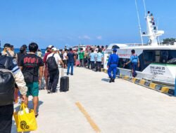 Dishub Lobar Catat Lonjakan Penumpang Arus Balik MotoGP Mandalika via Pelabuhan Senggigi