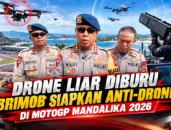 Drone Liar Diburu, Brimob Siapkan Anti-Drone di MotoGP Mandalika 2026