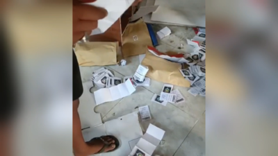 Diduga Tak Terima Hasil Pilkades, Massa Rusak Kantor Desa