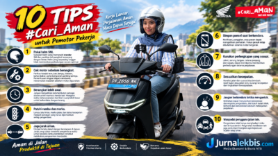 Kerja Naik Motor? Jangan Kejar Target, Kejar Aman!