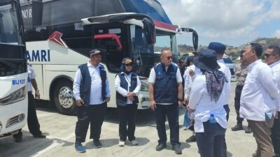 Penonton MotoGP Mandalika Bakal “Disapu” 118 Bus DAMRI