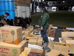 Lanal Mataram Sita 560 Ribu Rokok Ilegal