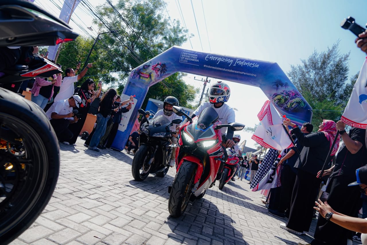 200 Komunitas Motor Panaskan Mataram Jelang MotoGP Mandalika 2026