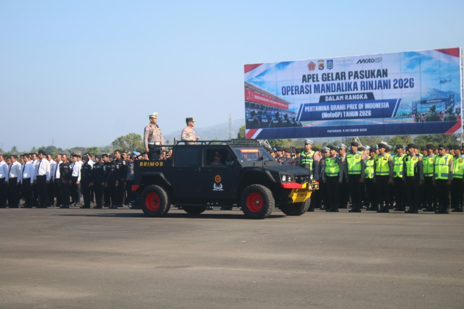 2.678 Personel Kawal MotoGP Mandalika 2026