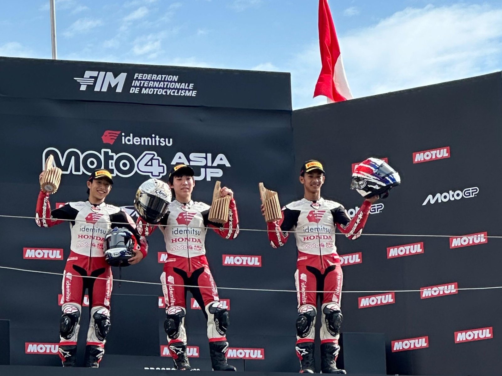 Badly Ayatullah Podium 3 di Motegi, Jelang Moto4 Asia Cup Mandalika