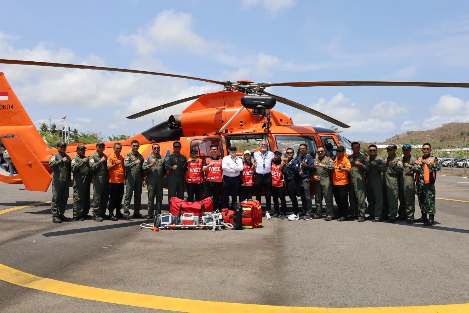 MotoGP Mandalika: Dua Helikopter Siaga untuk Evakuasi Darurat