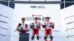 Bintang Pranata Raih Podium Kedua Race Pertama Idemitsu Moto4 Asia Cup Mandalika