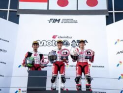 Bintang Pranata Raih Podium Kedua Race Pertama Idemitsu Moto4 Asia Cup Mandalika