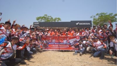 100 Bikers Honda Lombok Ramaikan MotoGP Mandalika 2026