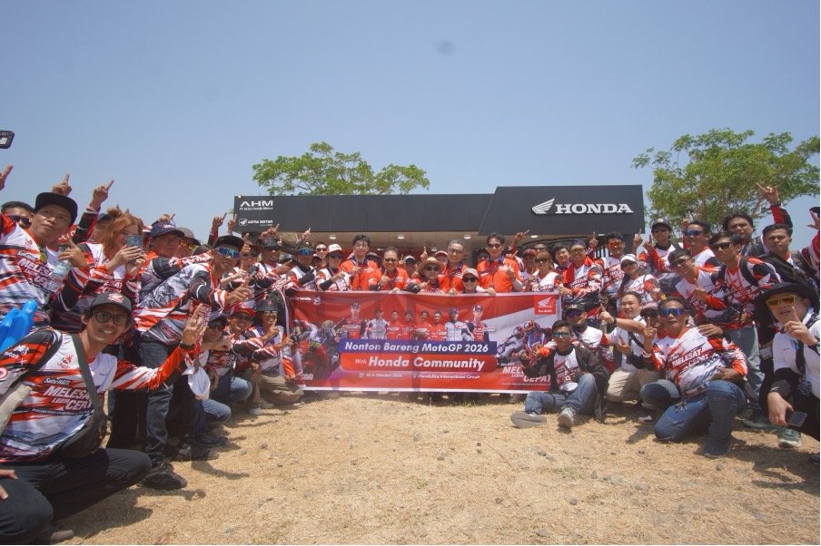 100 Bikers Honda Lombok Ramaikan MotoGP Mandalika 2026