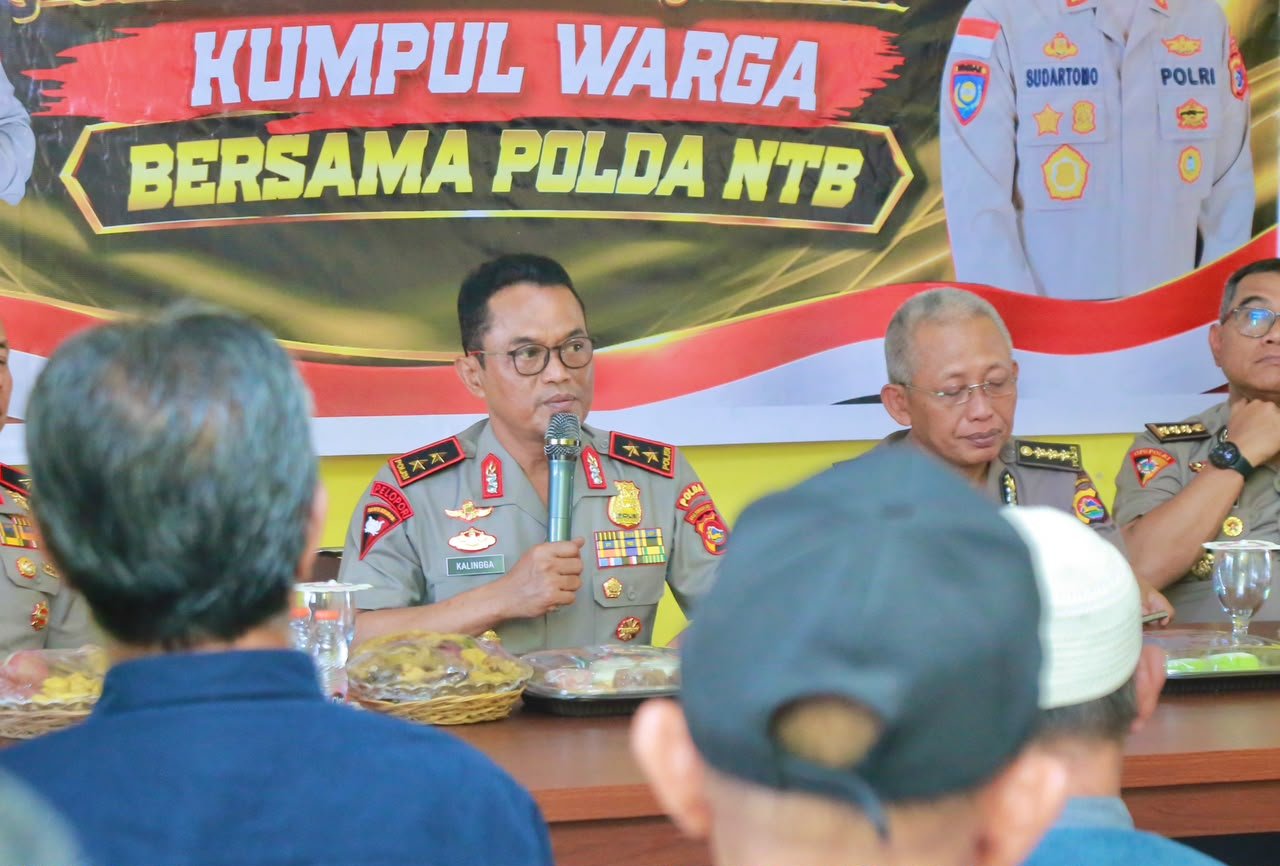 Kapolda NTB Ajak Warga Aktif Jaga Keamanan Lingkungan