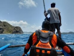 Pemancing Hilang Jatuh dari Tebing Pantai Lancing