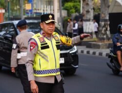 Wakapolda NTB Turun ke Jalan, Atur Lalin Pagi di Mataram