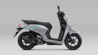 Honda Genio Tampil Makin Retro, Ada Warna Biru-Putih