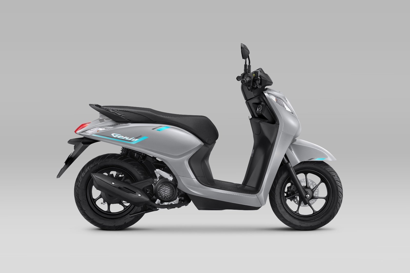 Honda Genio Tampil Makin Retro, Ada Warna Biru-Putih