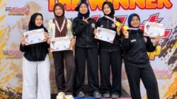 Lima Siswi MAN Lombok Barat Raih Prestasi di National Open Karate Championship Bupati Cup V 2026