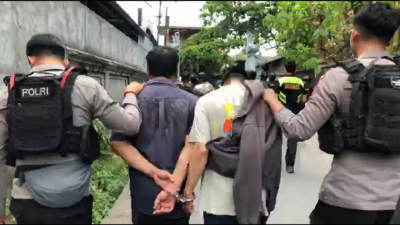 Polisi Gerebek Sarang Narkoba di Mataram, 4 Orang Positif Sabu